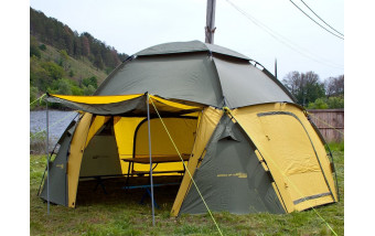 Туристический шатер: маленький дом на природе