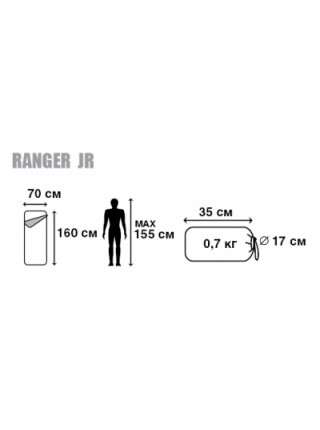 Спальный мешок Trek Planet Ranger JR
